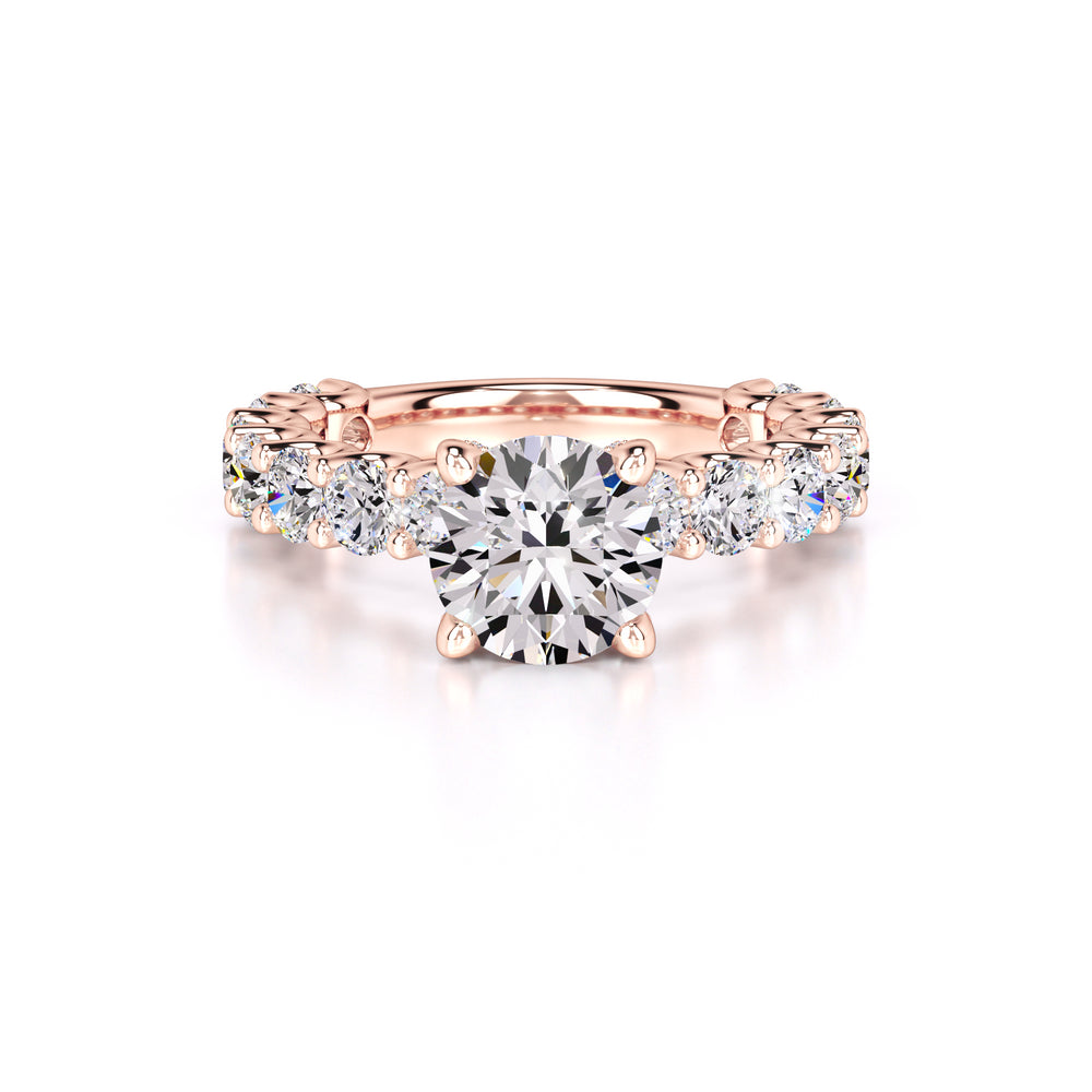Lila Lab Grown Diamond Ring | Rose Gold | 1