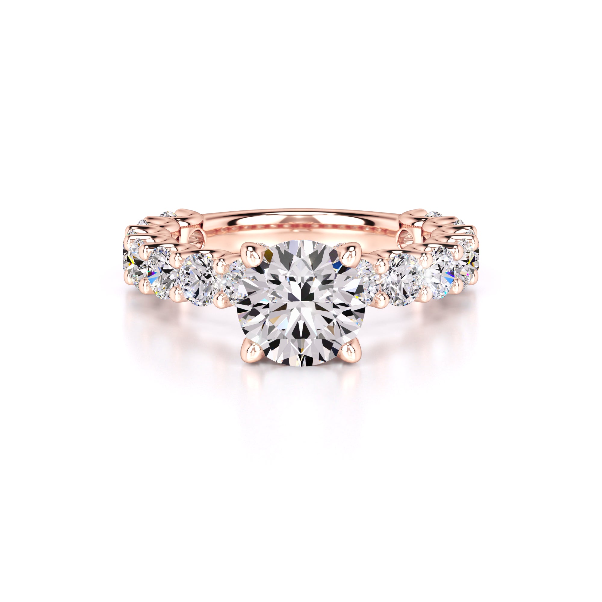 Lila Lab Grown Diamond Ring | Rose Gold | 1
