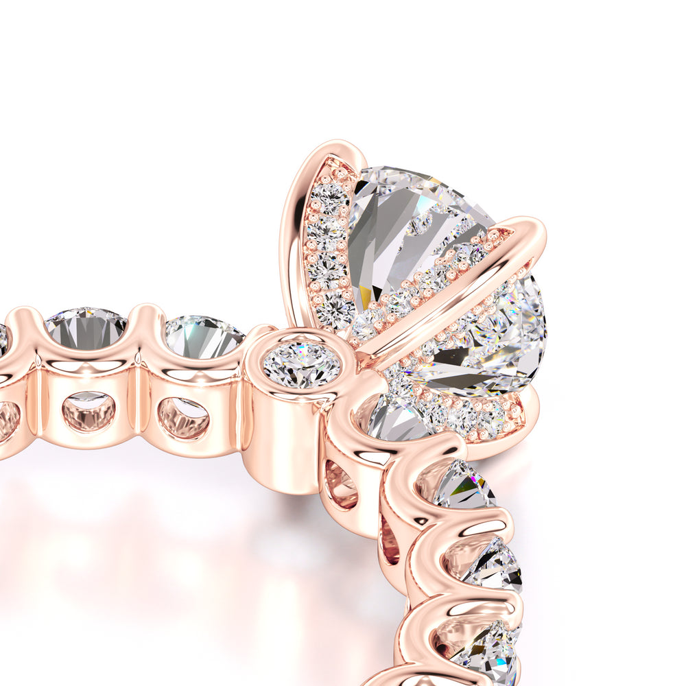 Lila Lab Grown Diamond Ring | Rose Gold | 2