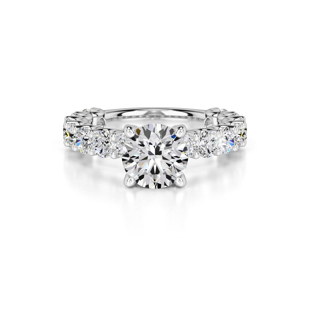 Lila Lab Grown Diamond Ring | White Gold | 1