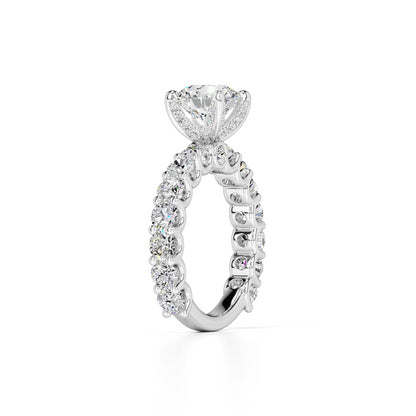 Lila Lab Grown Diamond Ring | White Gold | 3