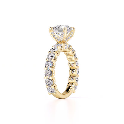 Lila Lab Grown Diamond Ring | Yellow Gold | 3