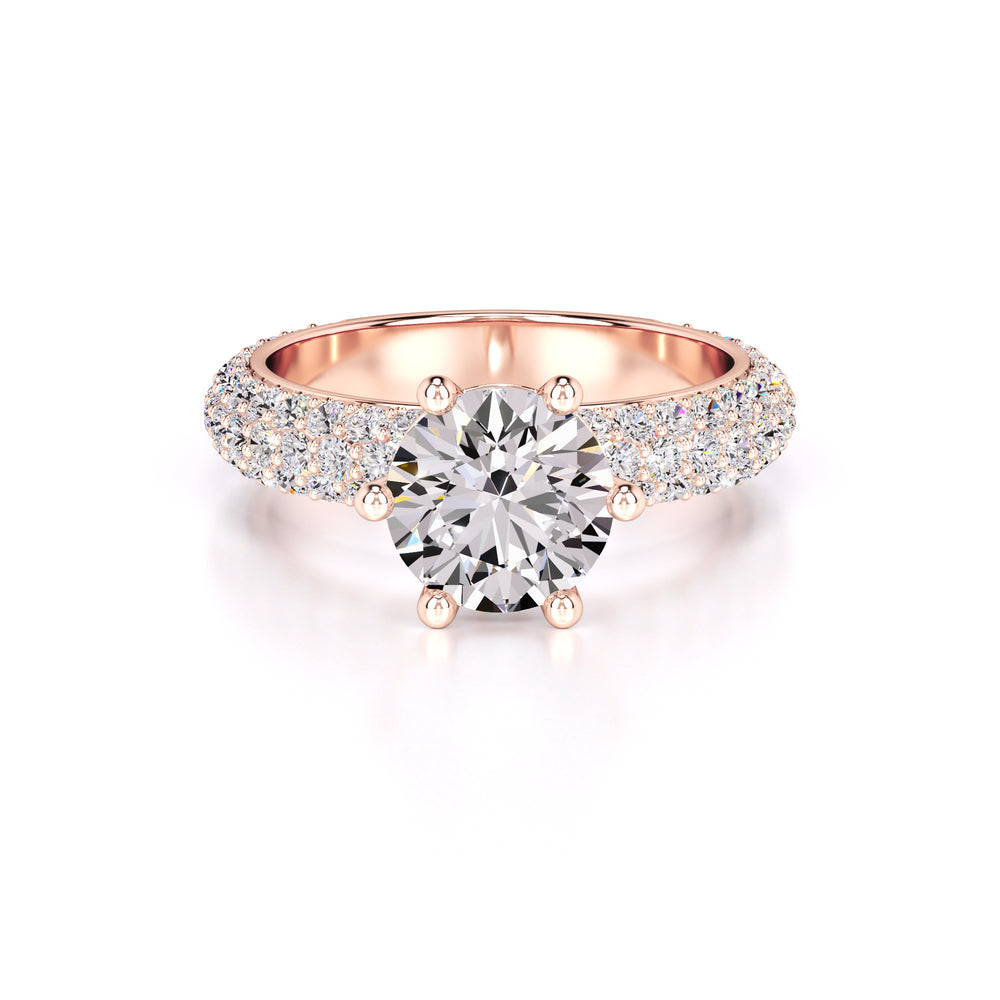 Isla Lab Grown Diamond Ring | Rose Gold | 1