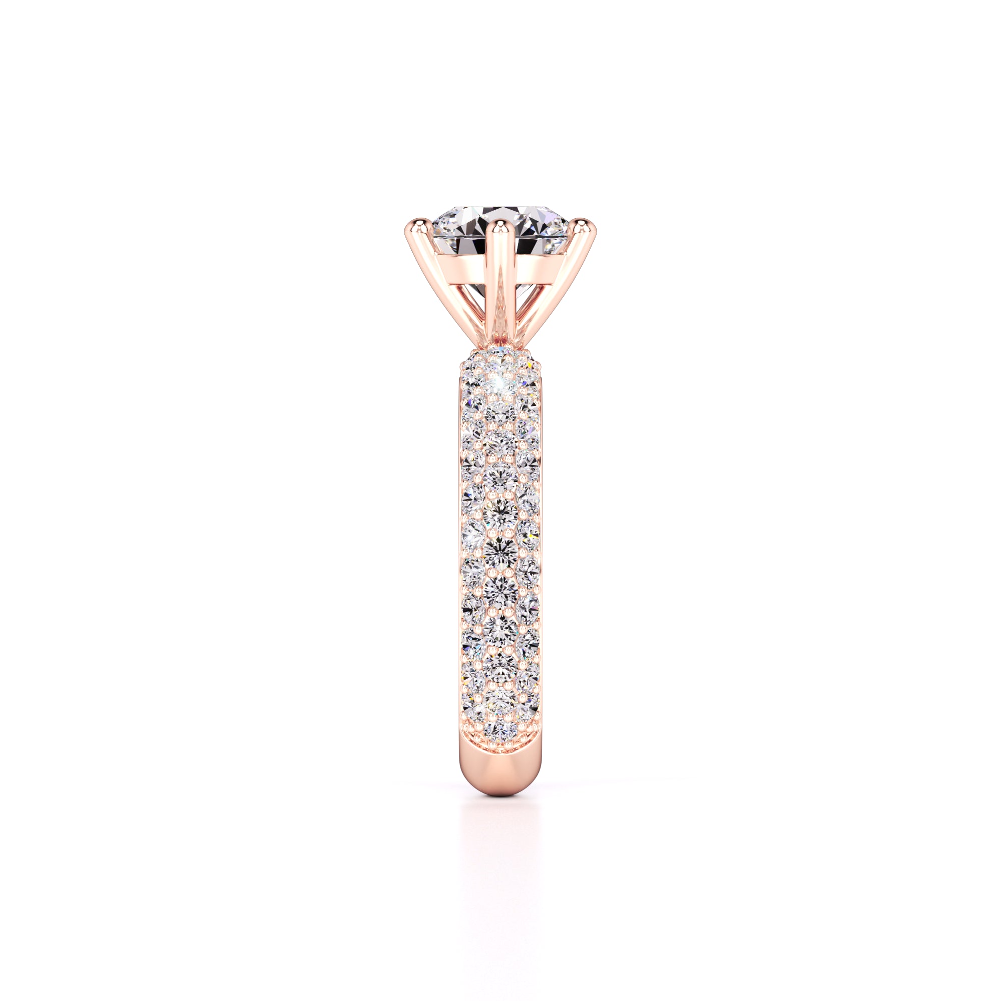 Isla Lab Grown Diamond Ring | Rose Gold | 4