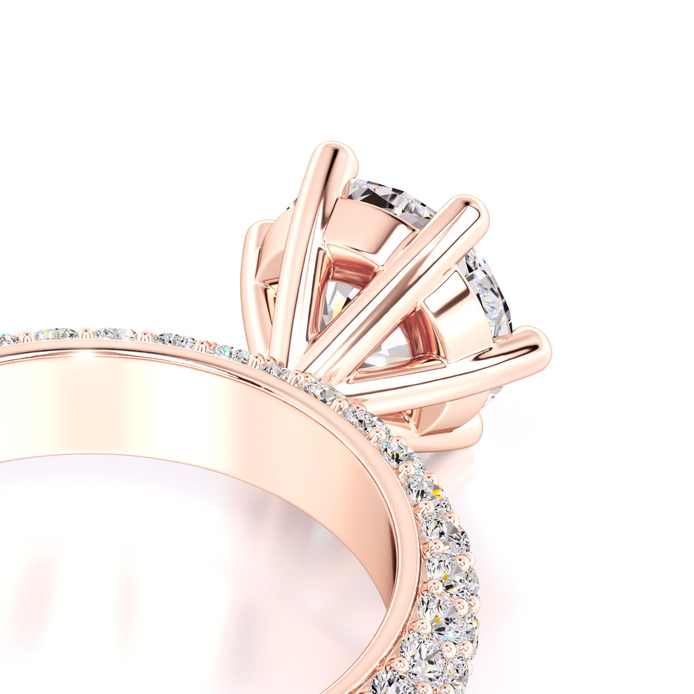 Isla Lab Grown Diamond Ring | Rose Gold | 2