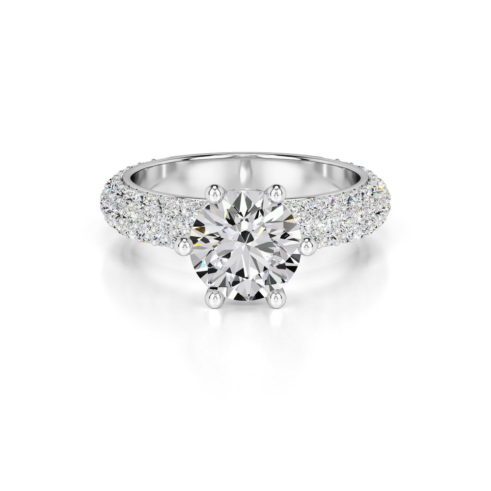 Isla Lab Grown Diamond Ring | White Gold | 1