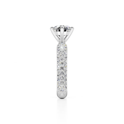 Isla Lab Grown Diamond Ring | White Gold | 4