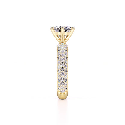 Isla Lab Grown Diamond Ring | Yellow Gold | 4