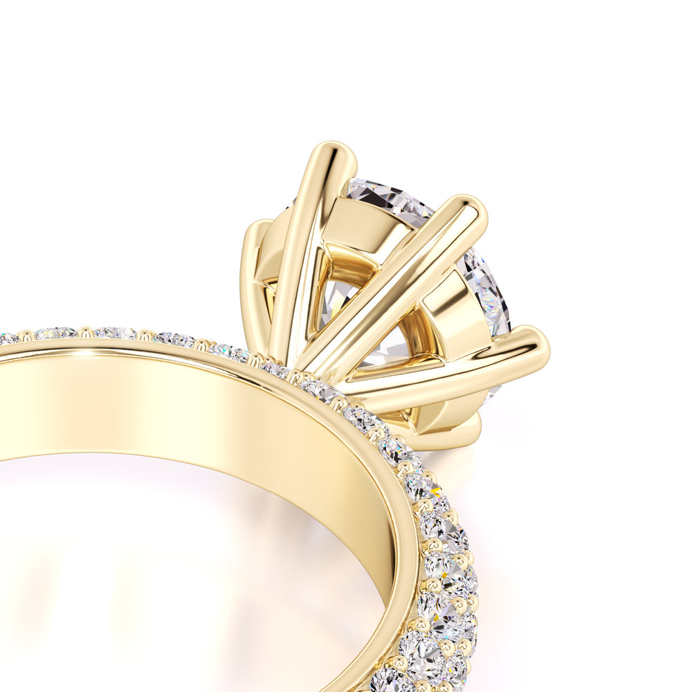 Isla Lab Grown Diamond Ring | Yellow Gold | 2