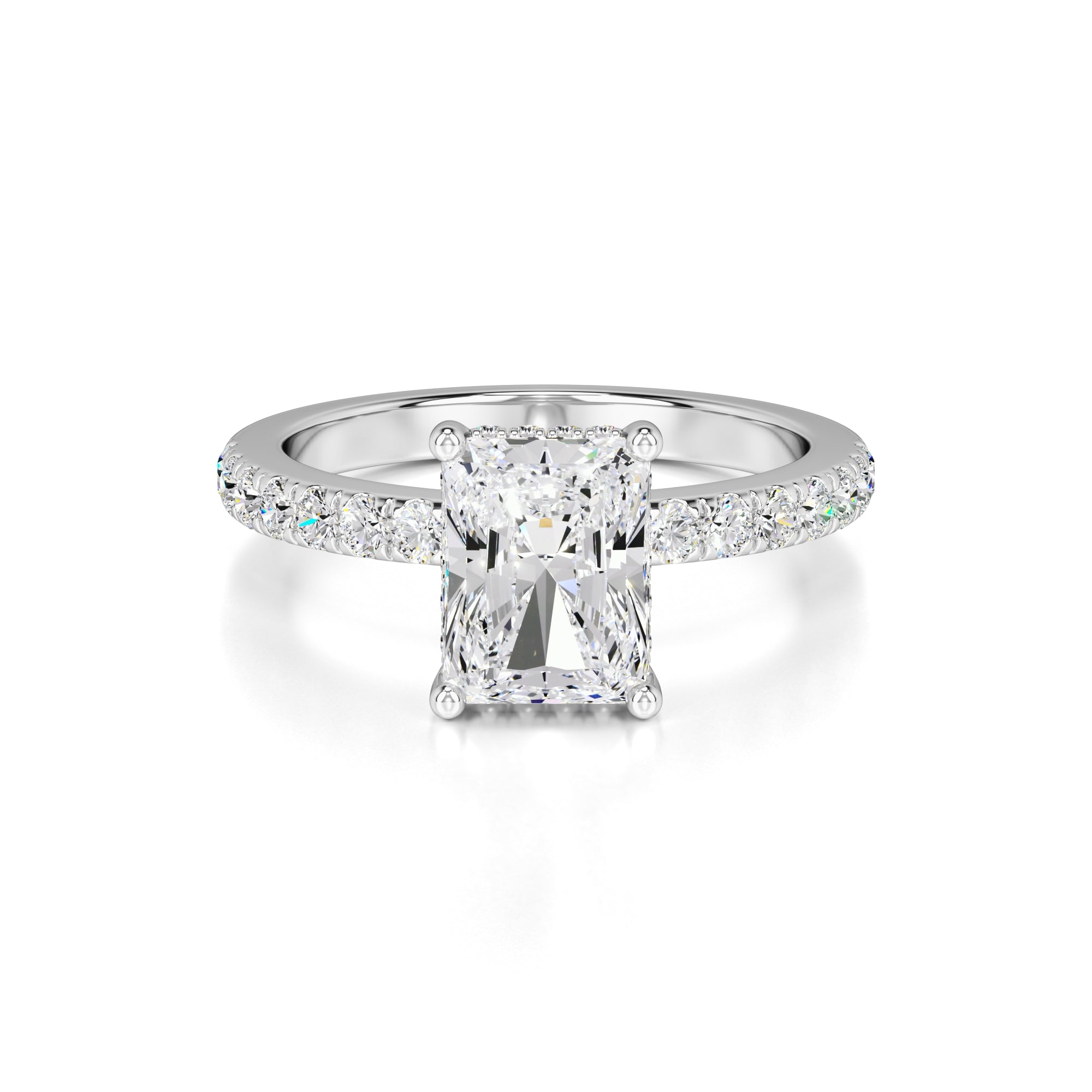 Gracie Lab Grown Diamond Ring | White Gold | 1