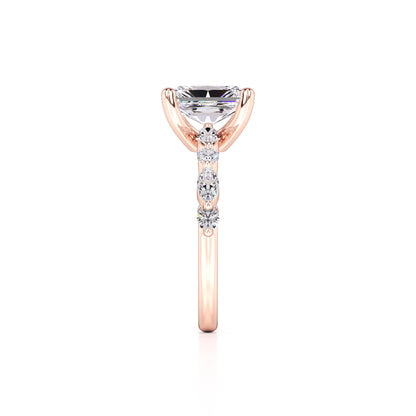 Jade Lab Grown Diamond Ring | Rose Gold | 4