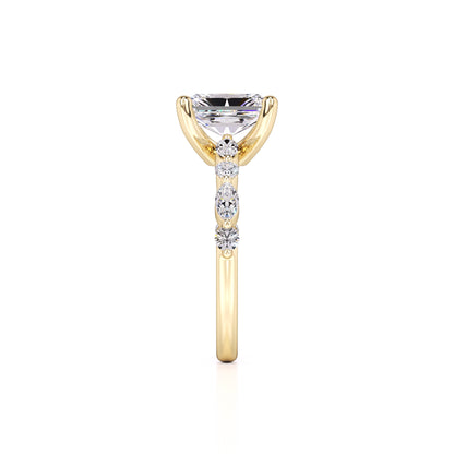 Jade Lab Grown Diamond Ring | Yellow Gold | 4