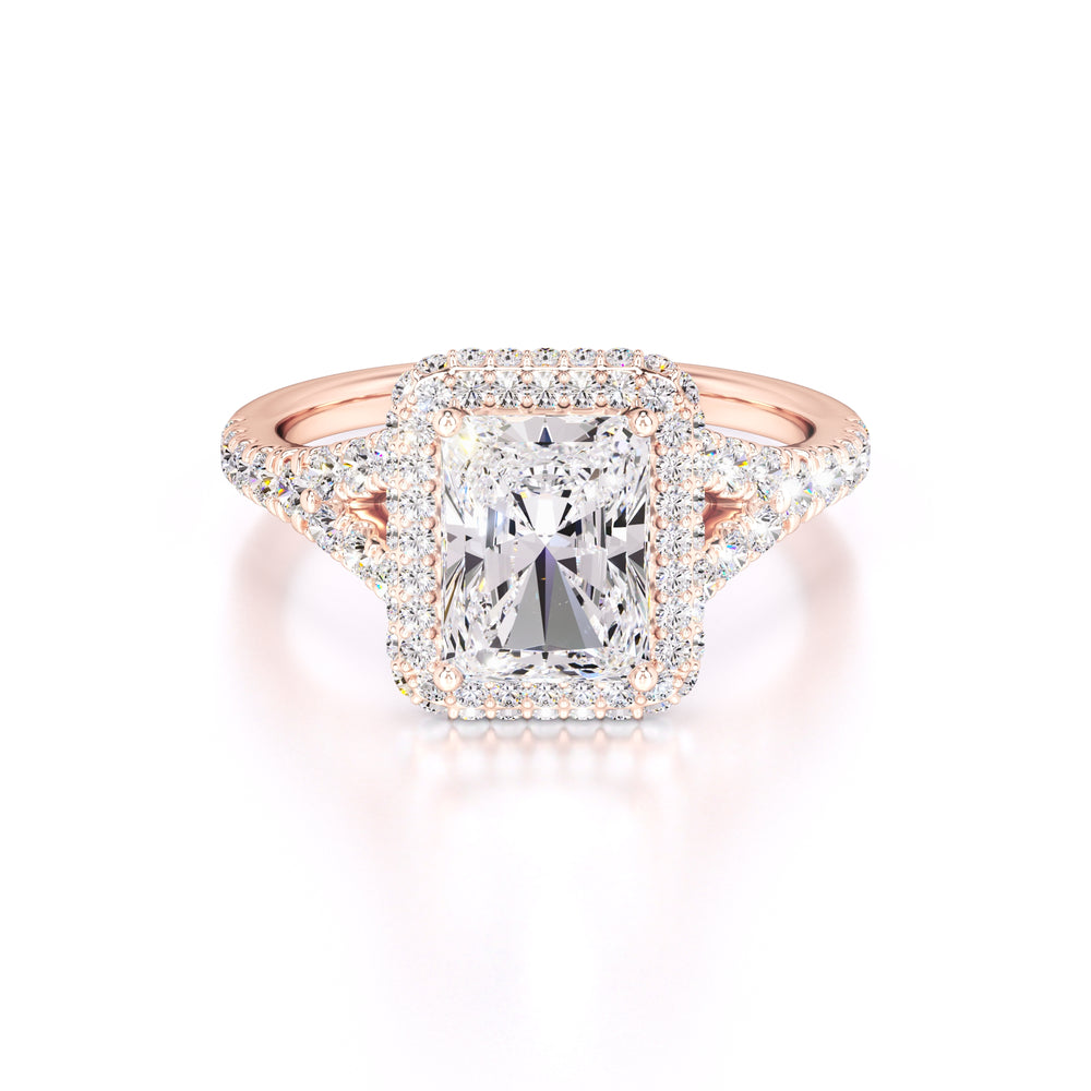 Melanie Lab Grown Diamond Ring | Rose Gold | 1