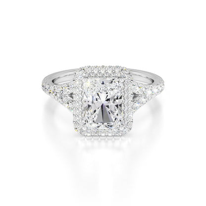 Melanie Lab Grown Diamond Ring | White Gold | 1