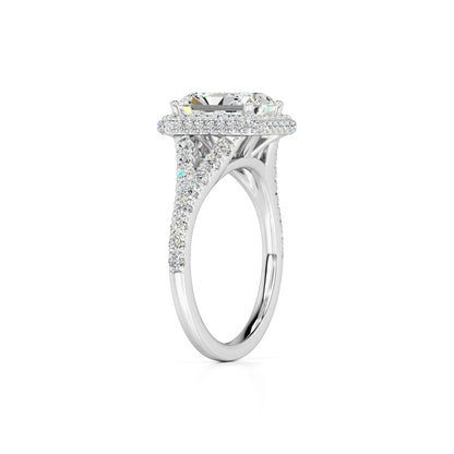 Melanie Lab Grown Diamond Ring | White Gold | 3