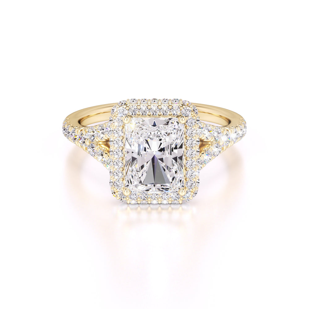 Melanie Lab Grown Diamond Ring | Yellow Gold | 1