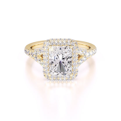 Melanie Lab Grown Diamond Ring | Yellow Gold | 1