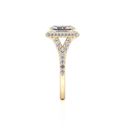 Melanie Lab Grown Diamond Ring | Yellow Gold | 4