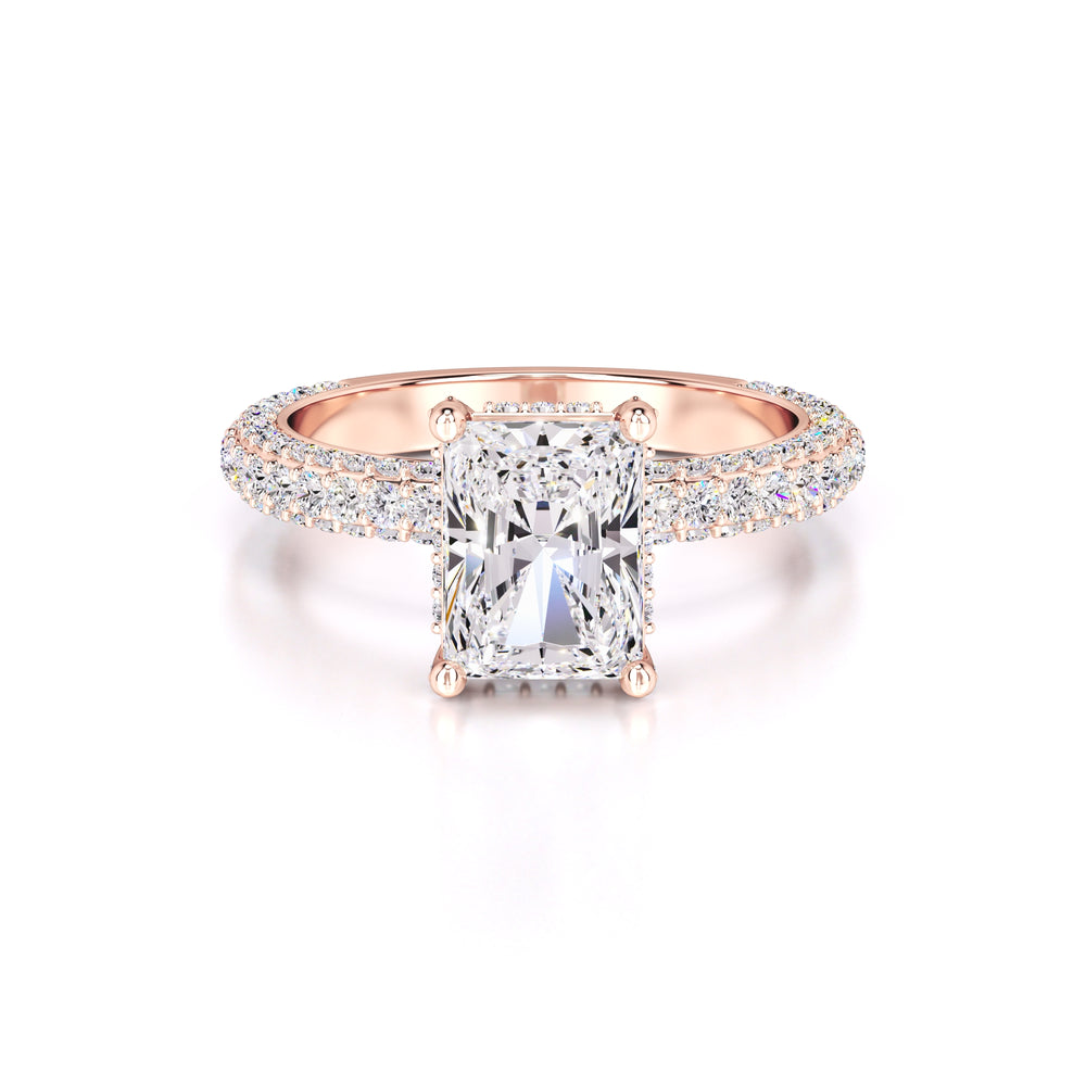 Magnolia Lab Grown Diamond Ring | Rose Gold | 1