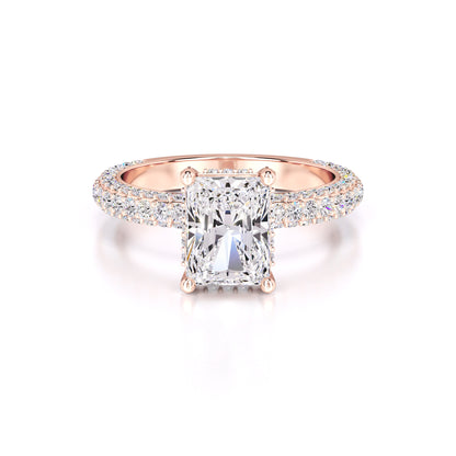 Magnolia Lab Grown Diamond Ring | Rose Gold | 1