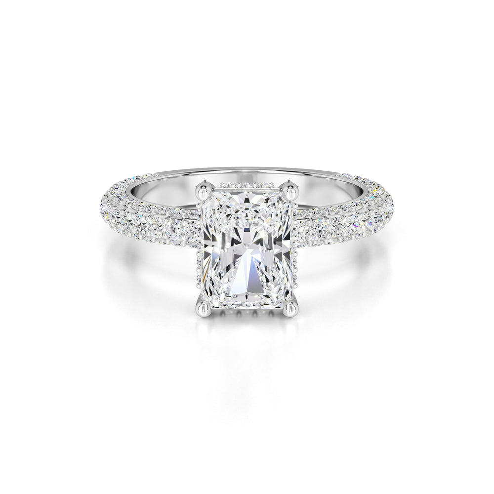 Magnolia Lab Grown Diamond Ring | White Gold | 1