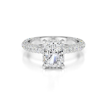 Magnolia Lab Grown Diamond Ring | White Gold | 1