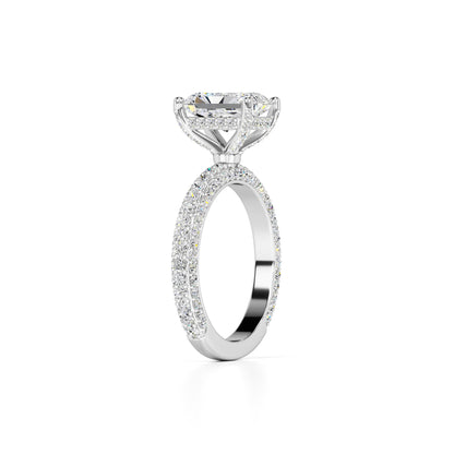 Magnolia Lab Grown Diamond Ring | White Gold | 3
