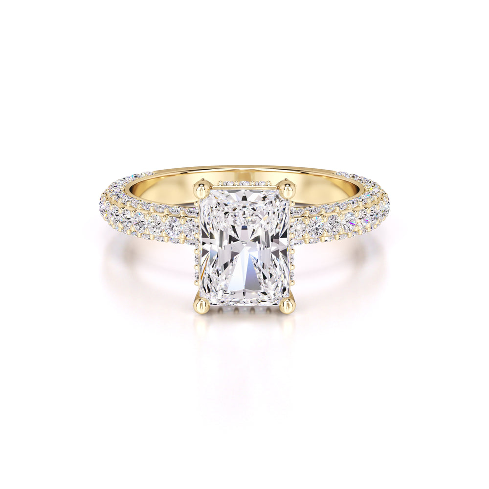 Magnolia Lab Grown Diamond Ring | Yellow Gold | 1