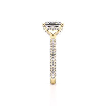 Magnolia Lab Grown Diamond Ring | Yellow Gold | 4