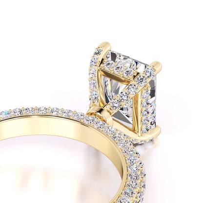 Magnolia Lab Grown Diamond Ring | Yellow Gold | 2