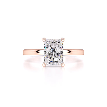 Roxanne Moissanite Ring | Rose Gold | 1