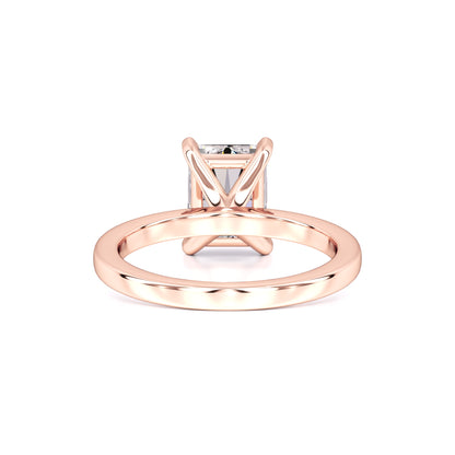Roxanne Moissanite Ring | Rose Gold | 3