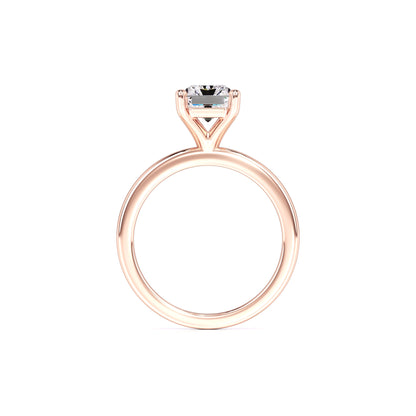Roxanne Moissanite Ring | Rose Gold | 4