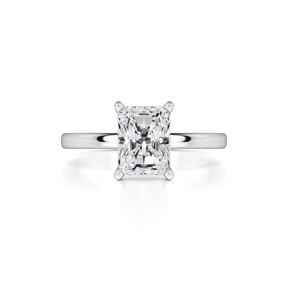 Roxanne Moissanite Ring | White Gold | 1