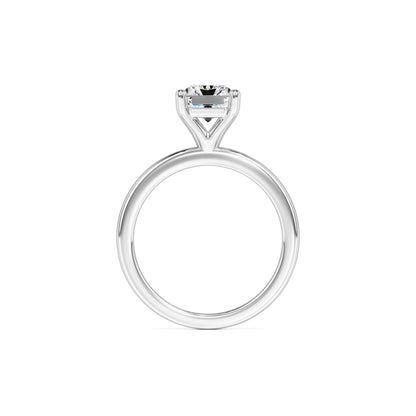 Roxanne Moissanite Ring | White Gold | 4