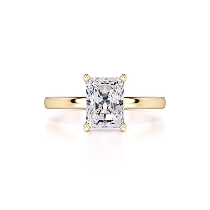 Roxanne Moissanite Ring | Yellow Gold | 1