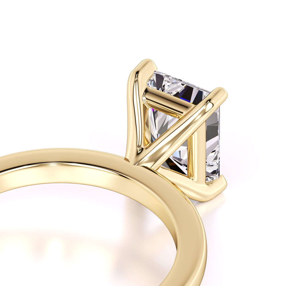 Roxanne Moissanite Ring | Yellow Gold | 2