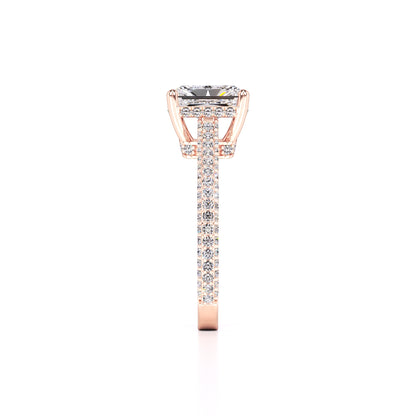 Elena Lab Grown Diamond Ring | Rose Gold | 4