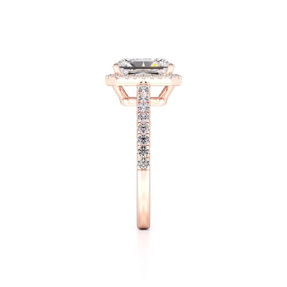 Talia Lab Grown Diamond Ring | Rose Gold | 4