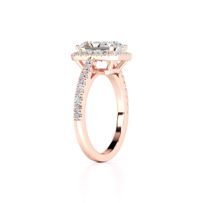 Talia Lab Grown Diamond Ring | Rose Gold | 3
