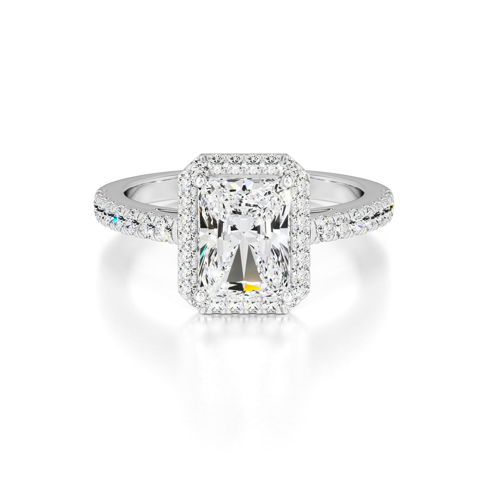 Talia Lab Grown Diamond Ring | White Gold | 1