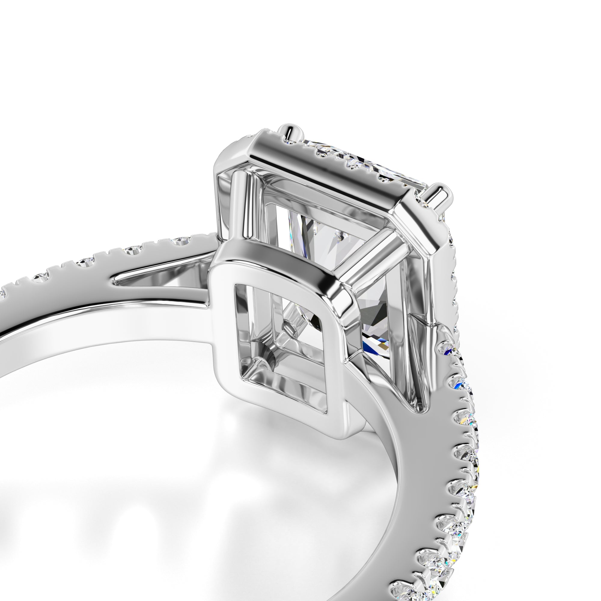 Talia Lab Grown Diamond Ring | White Gold | 2