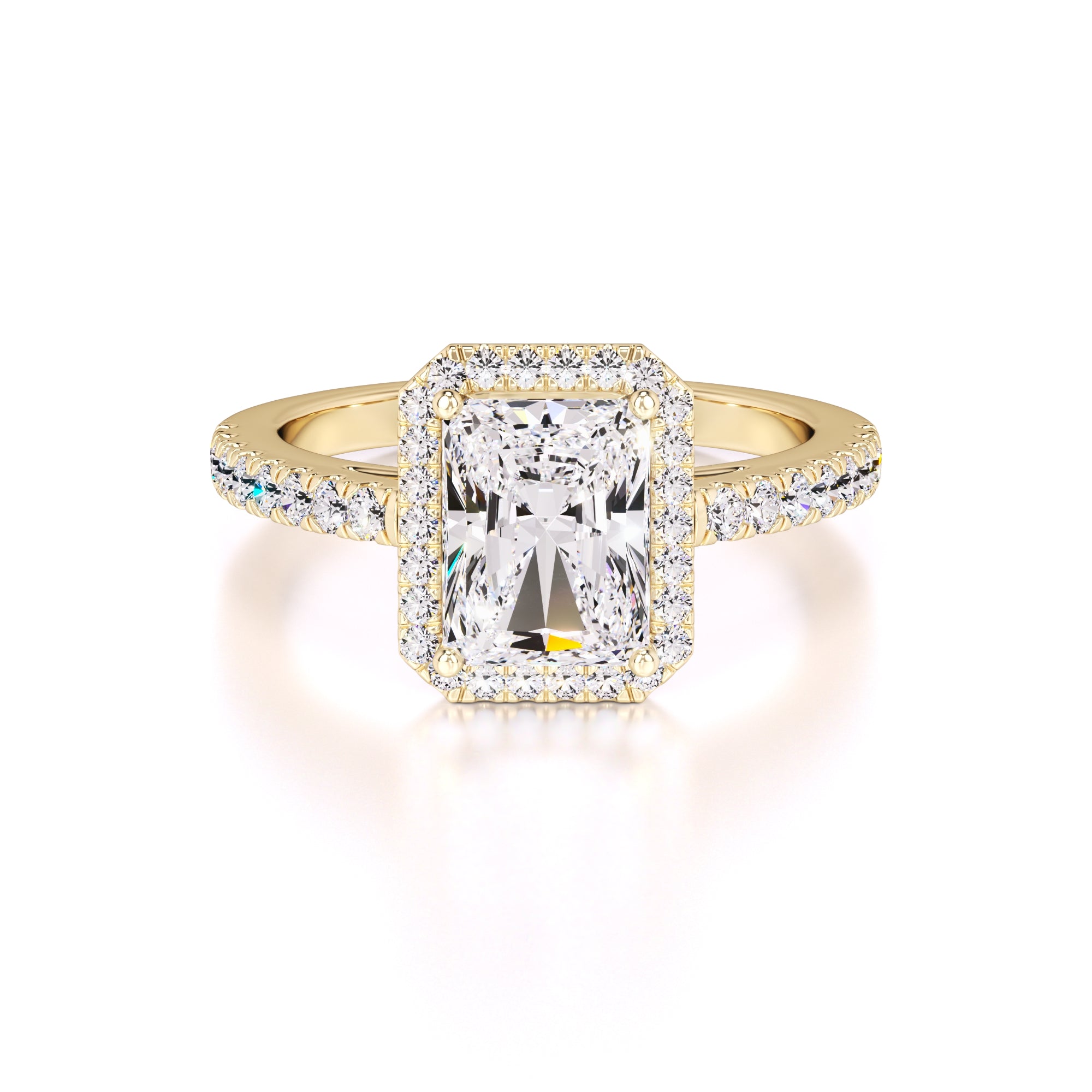 Talia Lab Grown Diamond Ring | Yellow Gold | 1