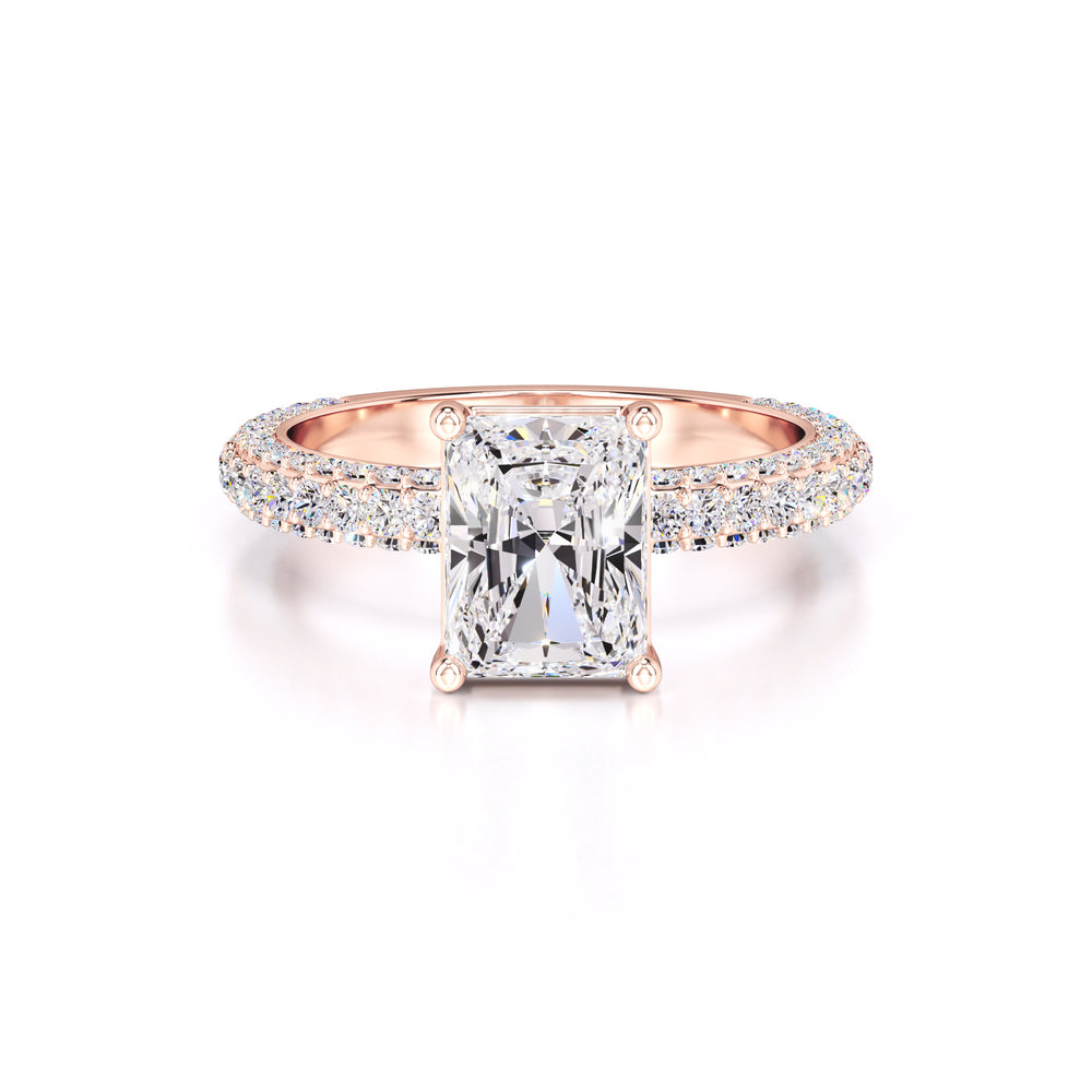 Luna Lab Grown Diamond Ring | Rose Gold | 1