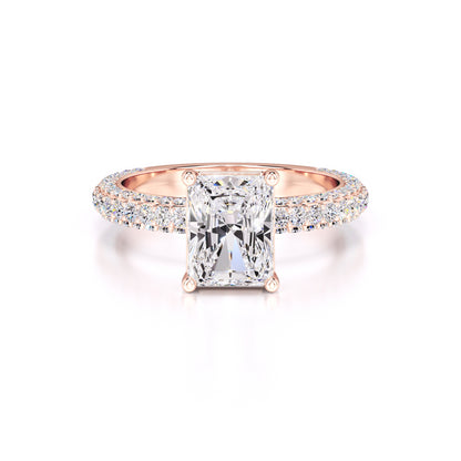 Luna Lab Grown Diamond Ring | Rose Gold | 1