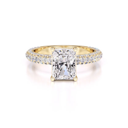 Luna Lab Grown Diamond Ring | Yellow Gold | 1
