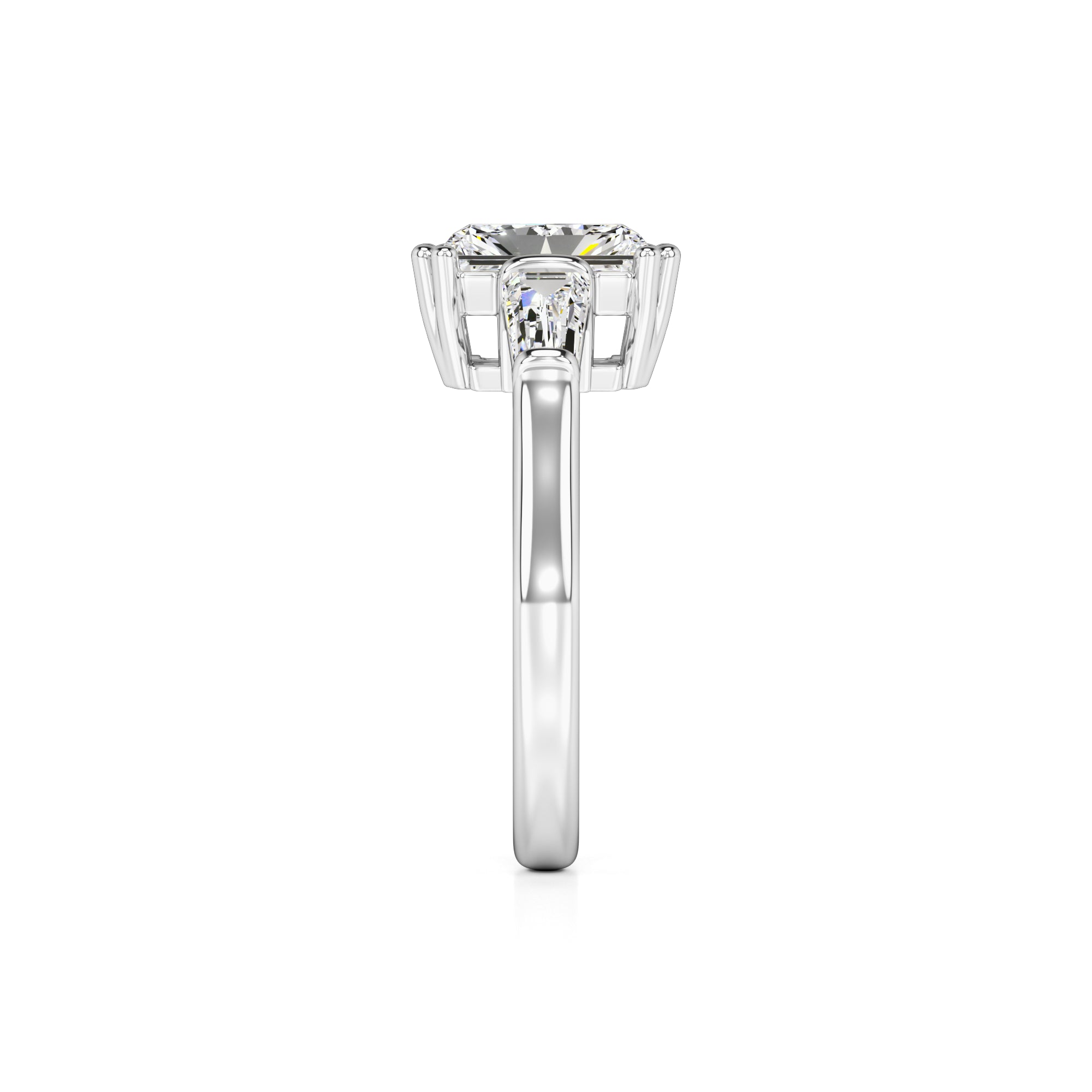 Ashelly Lab Grown Diamond Ring | White Gold | 4