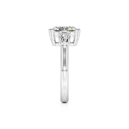 Ashelly Lab Grown Diamond Ring | White Gold | 4
