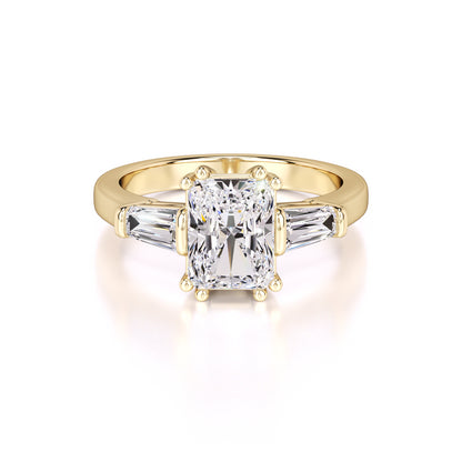 Ashelly Lab Grown Diamond Ring | Yellow Gold | 1