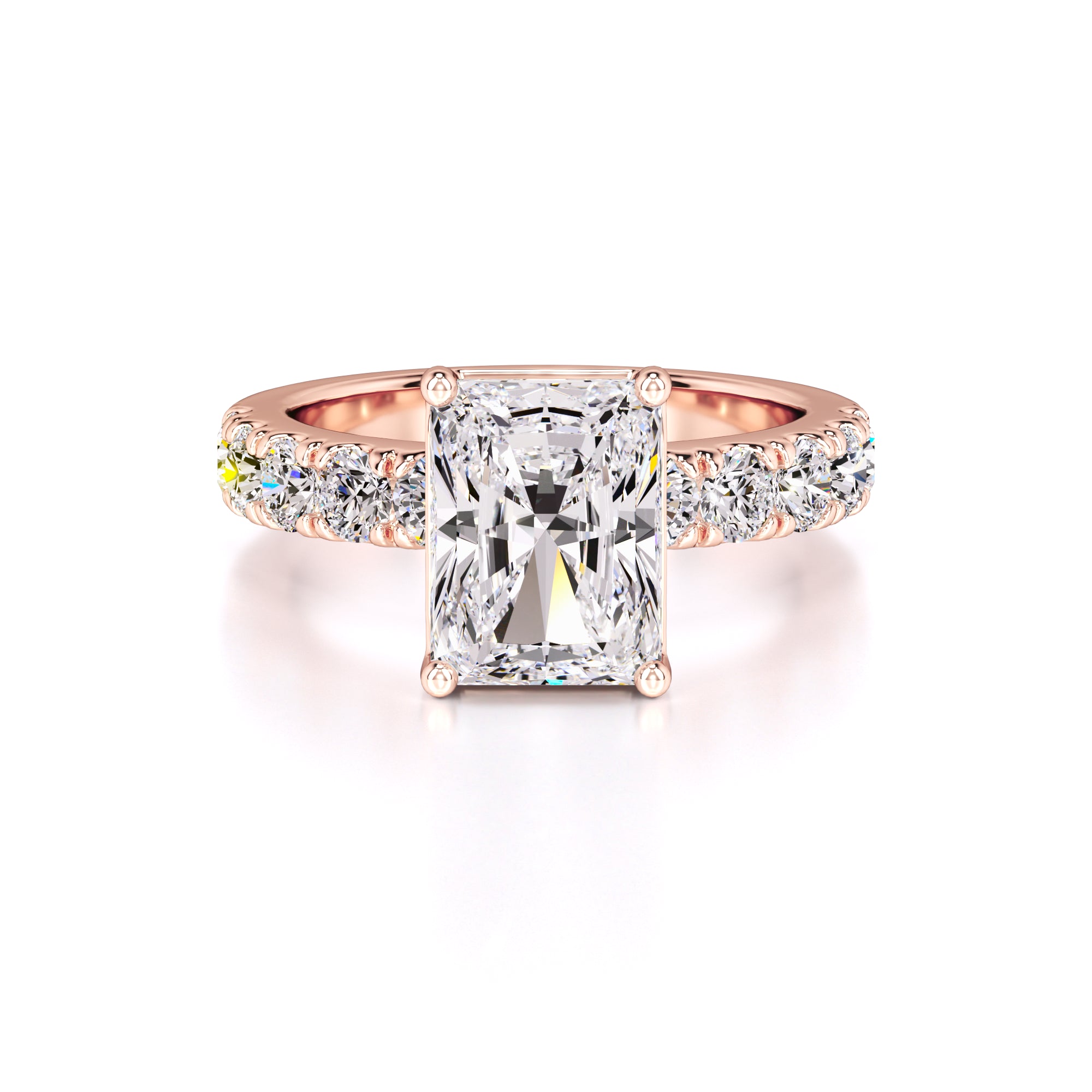 Adeline Lab Grown Diamond Ring | Rose Gold | 1
